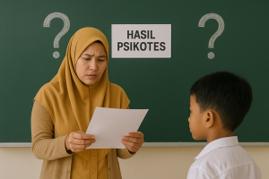 Guru Bingung Mendapatkan Laporan Psikotes Siswa